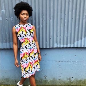 Nooworks Edie Dress in Dancing Ladies